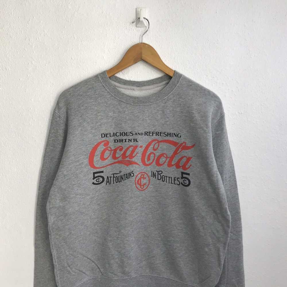 Coca Cola × Uniqlo Coca Cola Sweatshirt Big Spell… - image 3