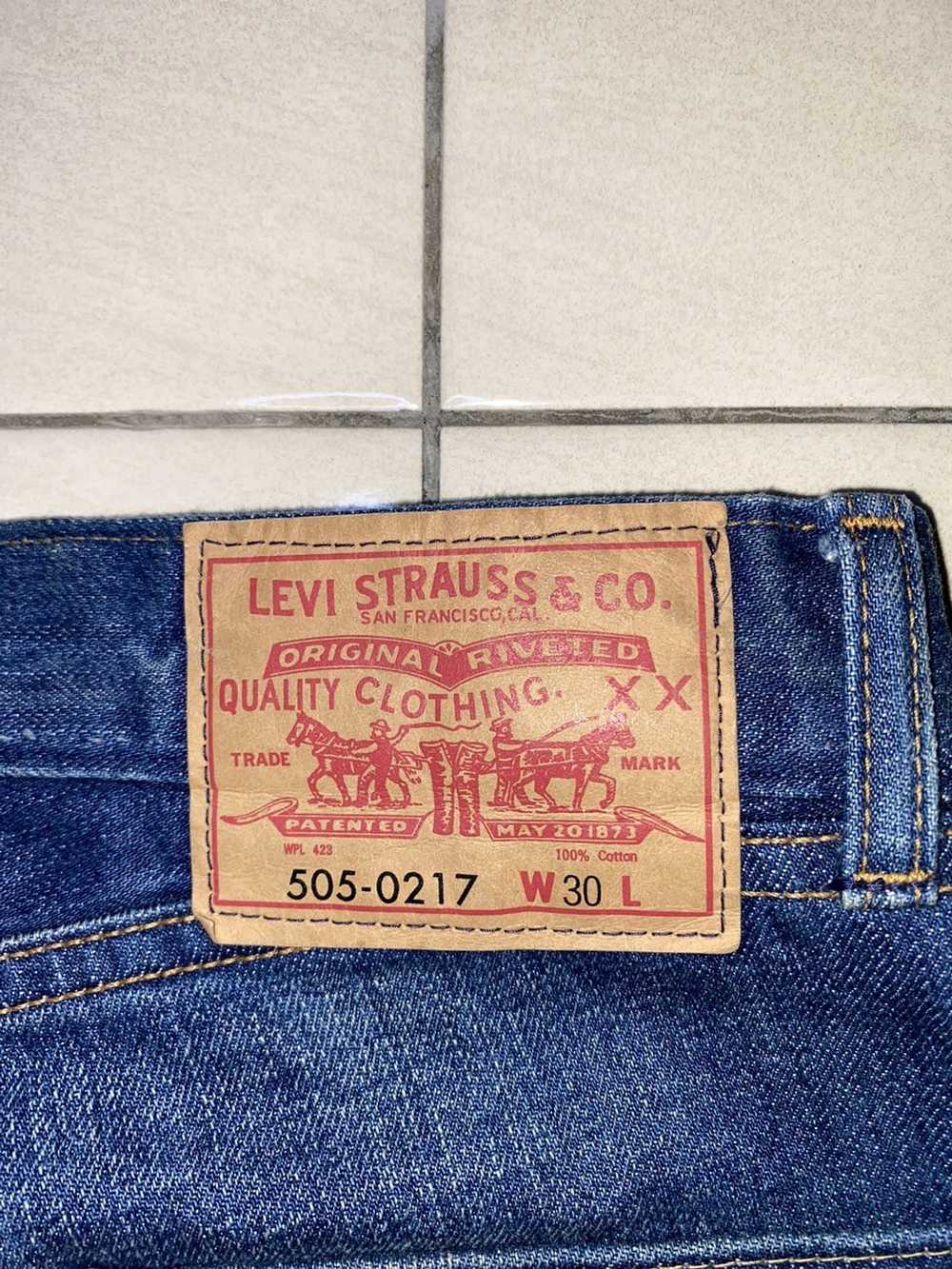 Levi's Vintage Clothing Levis LVC Capital E 505 M… - image 4