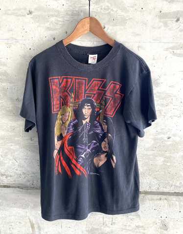 Vintage 80s kiss shirt - Gem