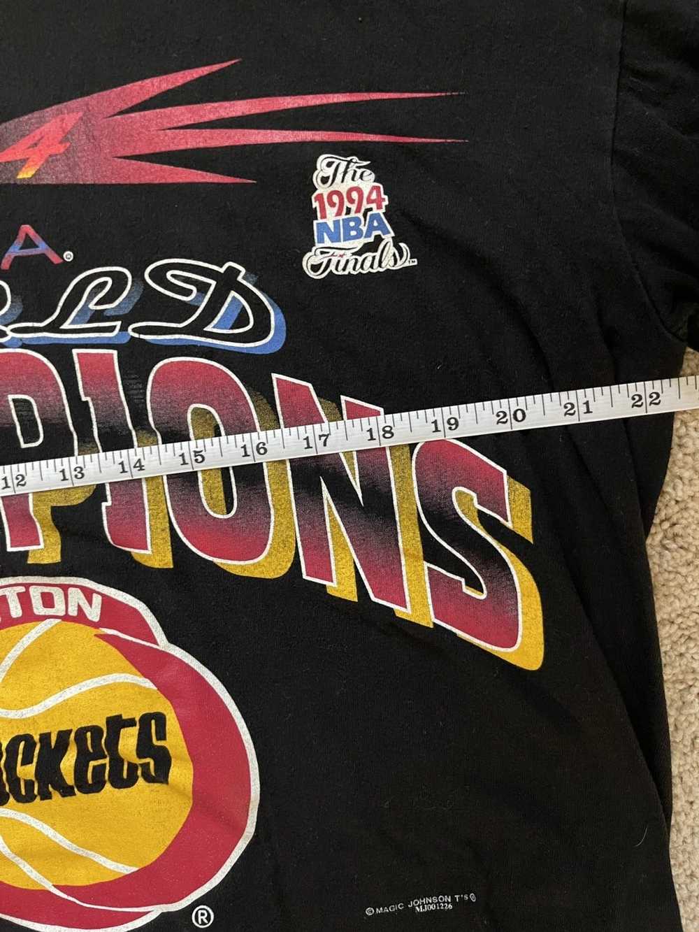 Vintage Houston Rockets Caricature T-shirt 1994 NBA Finals Basketball – For  All To Envy