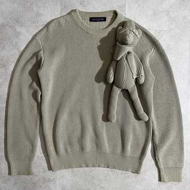 Louis Vuitton Men's Virgil Abloh &Nigo “LV Made” Intarsia Knit Duck  Crewneck 3L