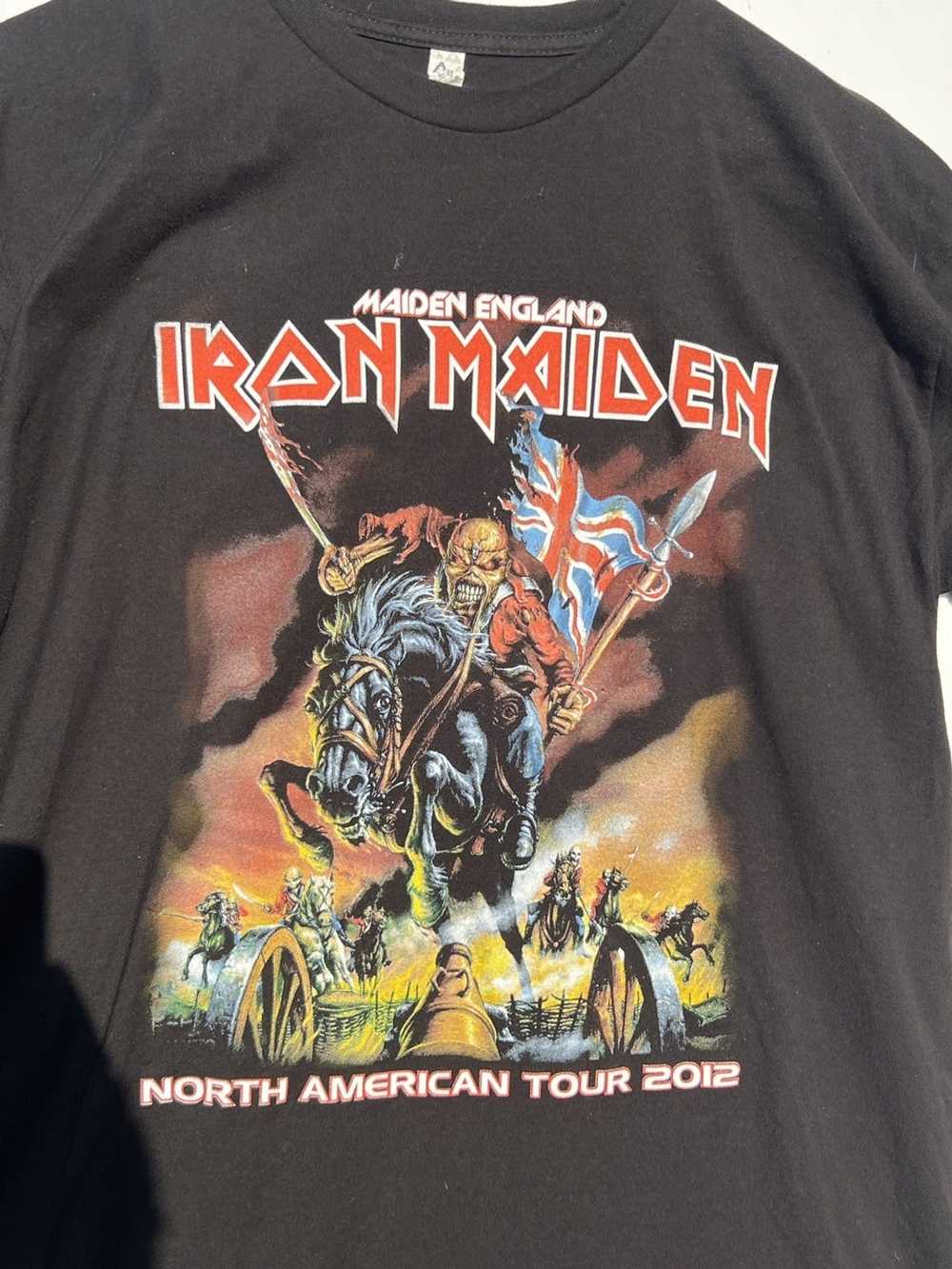 Iron Maiden × Vintage Vintage 2012 Iron Maiden To… - image 4