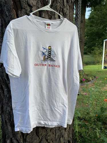 Vintage Vintage Outer Banks shirt white