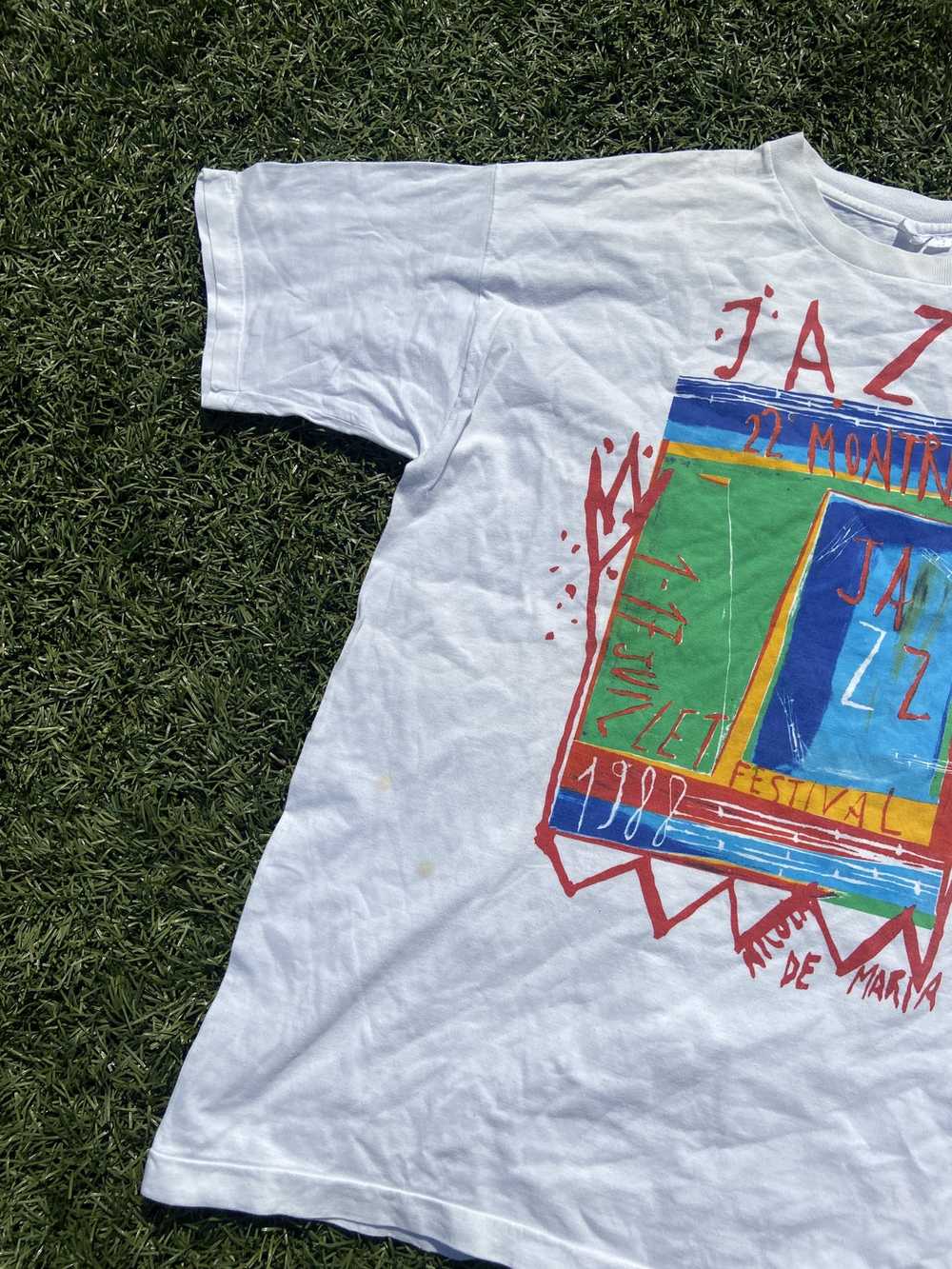 Vintage 1988 Jazz 1-17 Juliet Festival T shirt Tee - image 3