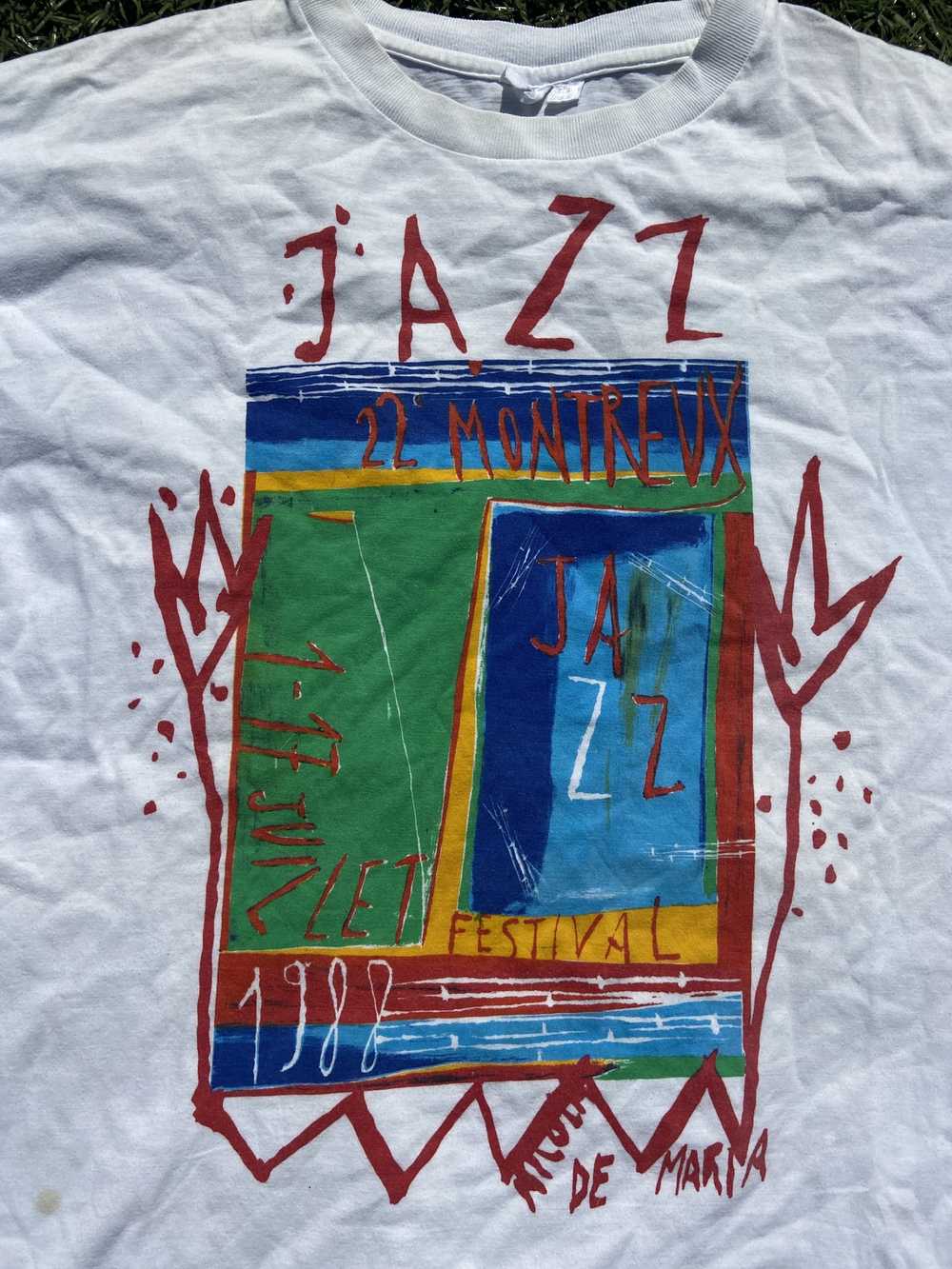 Vintage 1988 Jazz 1-17 Juliet Festival T shirt Tee - image 6