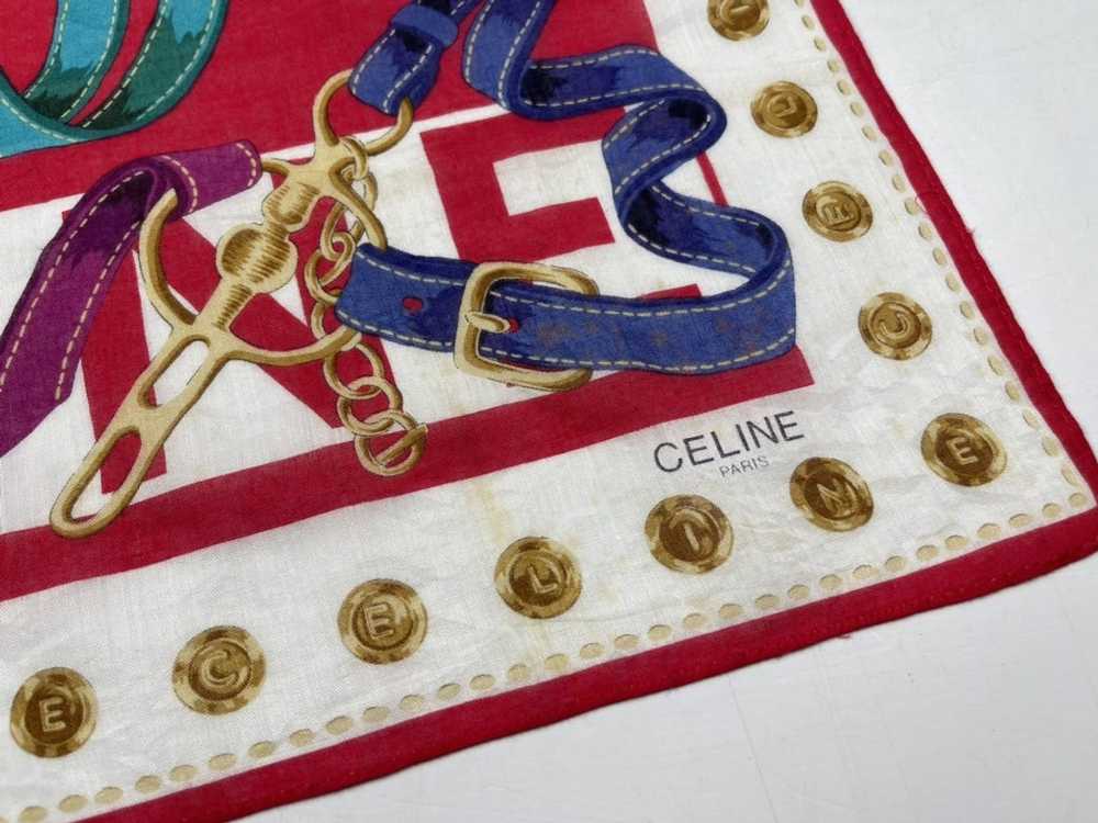 Celine × Luxury celine bandana handkerchief necke… - image 6