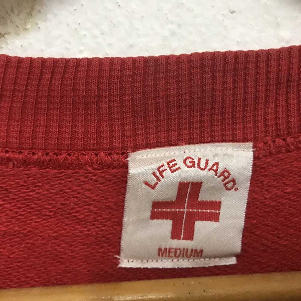 Brand Life Guard Sweatshirt Big Spellout Logo - image 5