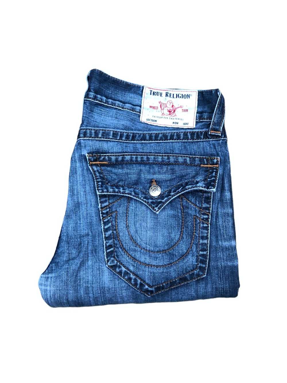 True Religion RARE True Religion Jeans Size 34 BI… - image 8