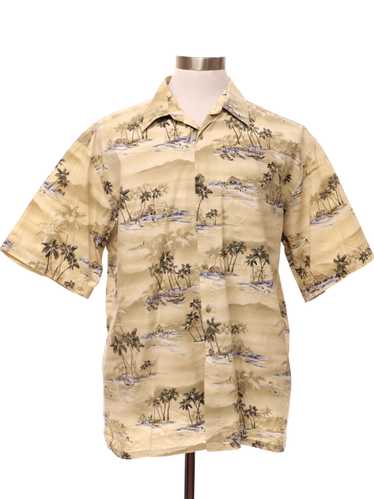 1990's Campia Moda Mens Cotton Hawaiian Shirt