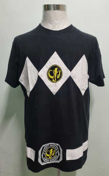 Other × Vintage Black Power Rangers T Shirt Mighty