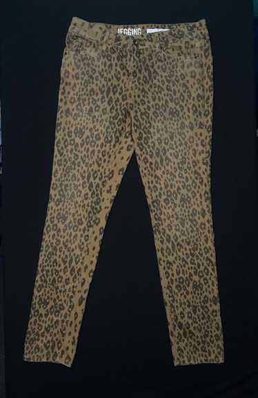 Japanese Brand Vintage DKNY leopard pants full pri