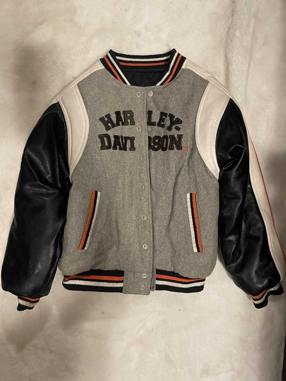 Harley Davidson × Vintage Harley Davidson Bomber … - image 3