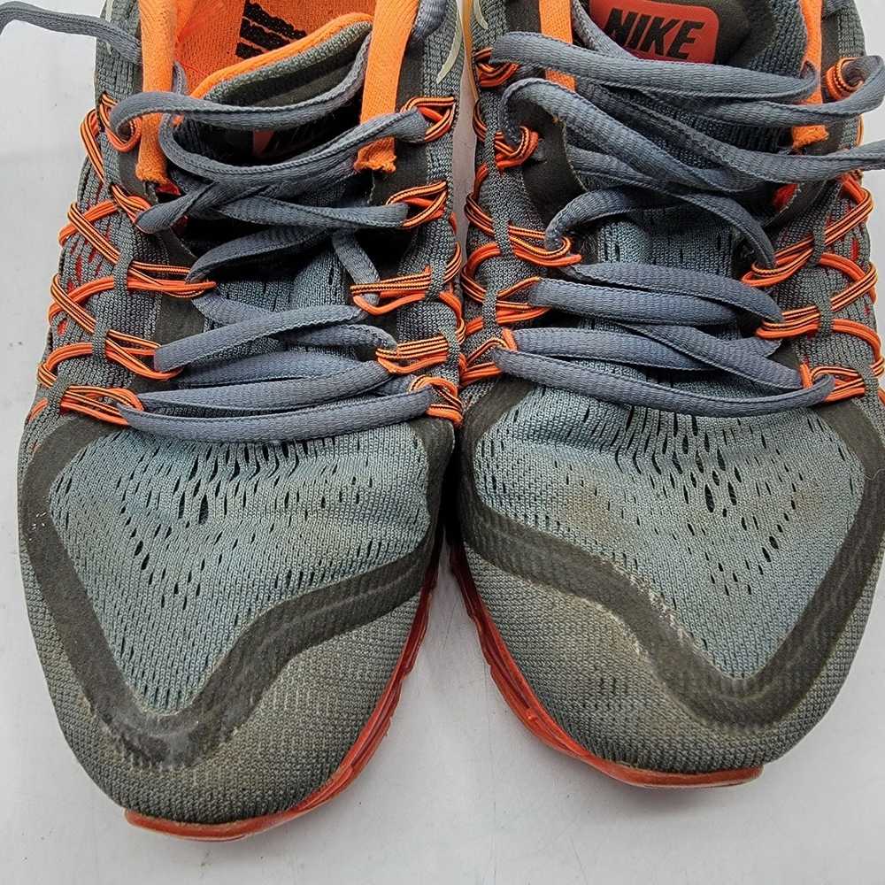 Nike Nike Air Max Mens 8 Graphite Orange 2014 Sne… - image 11
