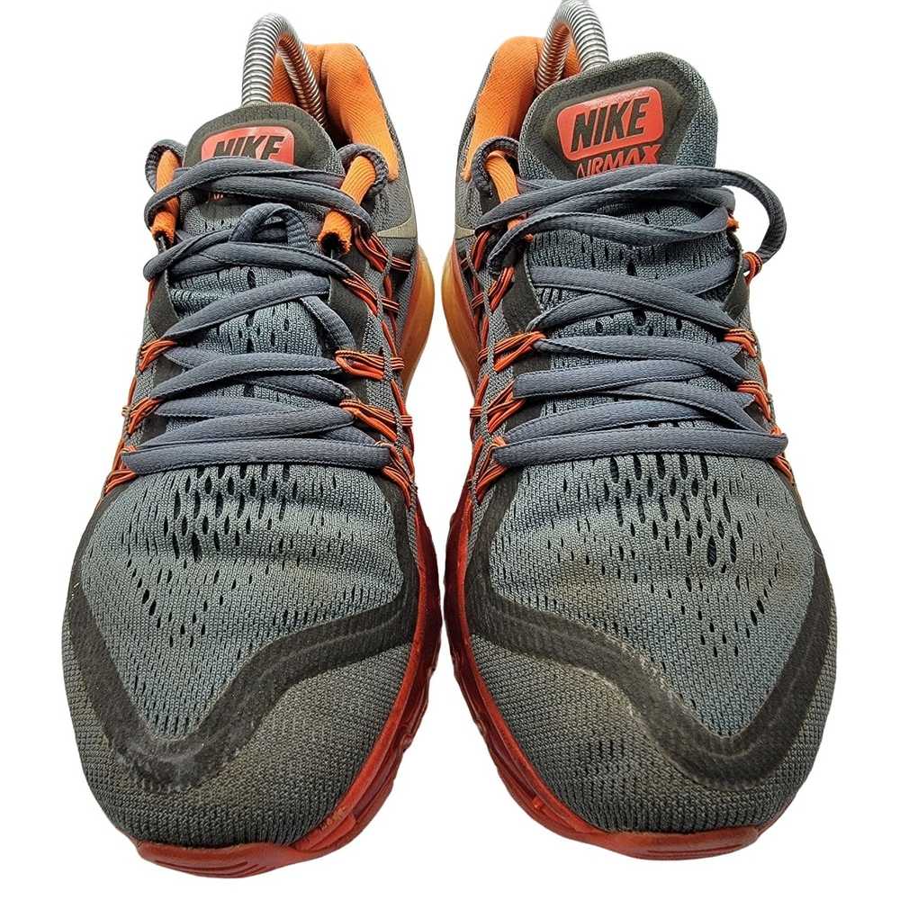 Nike Nike Air Max Mens 8 Graphite Orange 2014 Sne… - image 2
