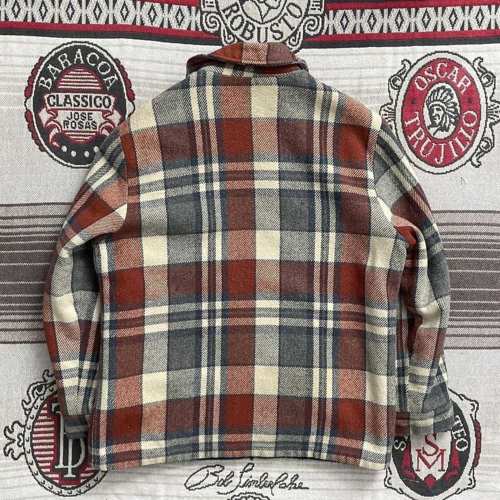 Vintage 70s CPO Plaid Heavyweight Flannel Shirt Men's M Sportswear Country  Touch