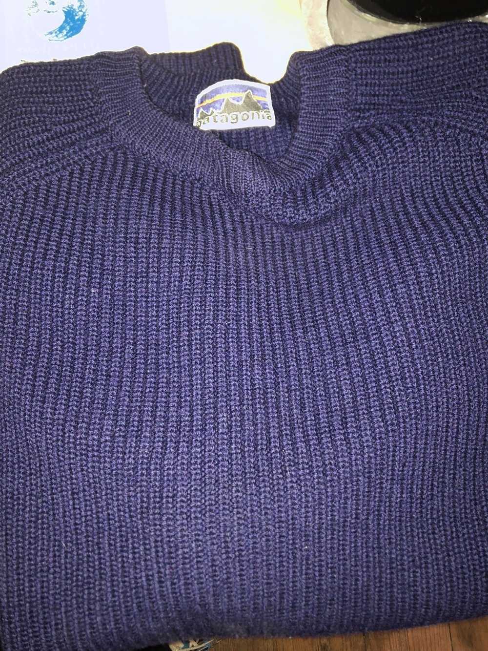 Patagonia Vintage Big Label Wool Sweater - image 8