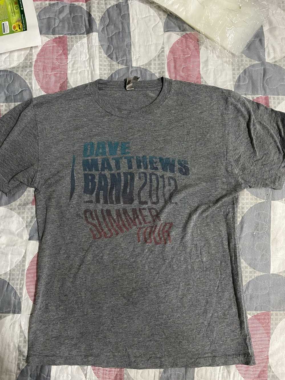 Next Level Tshirt dave matthews band 2012 summer … - image 1