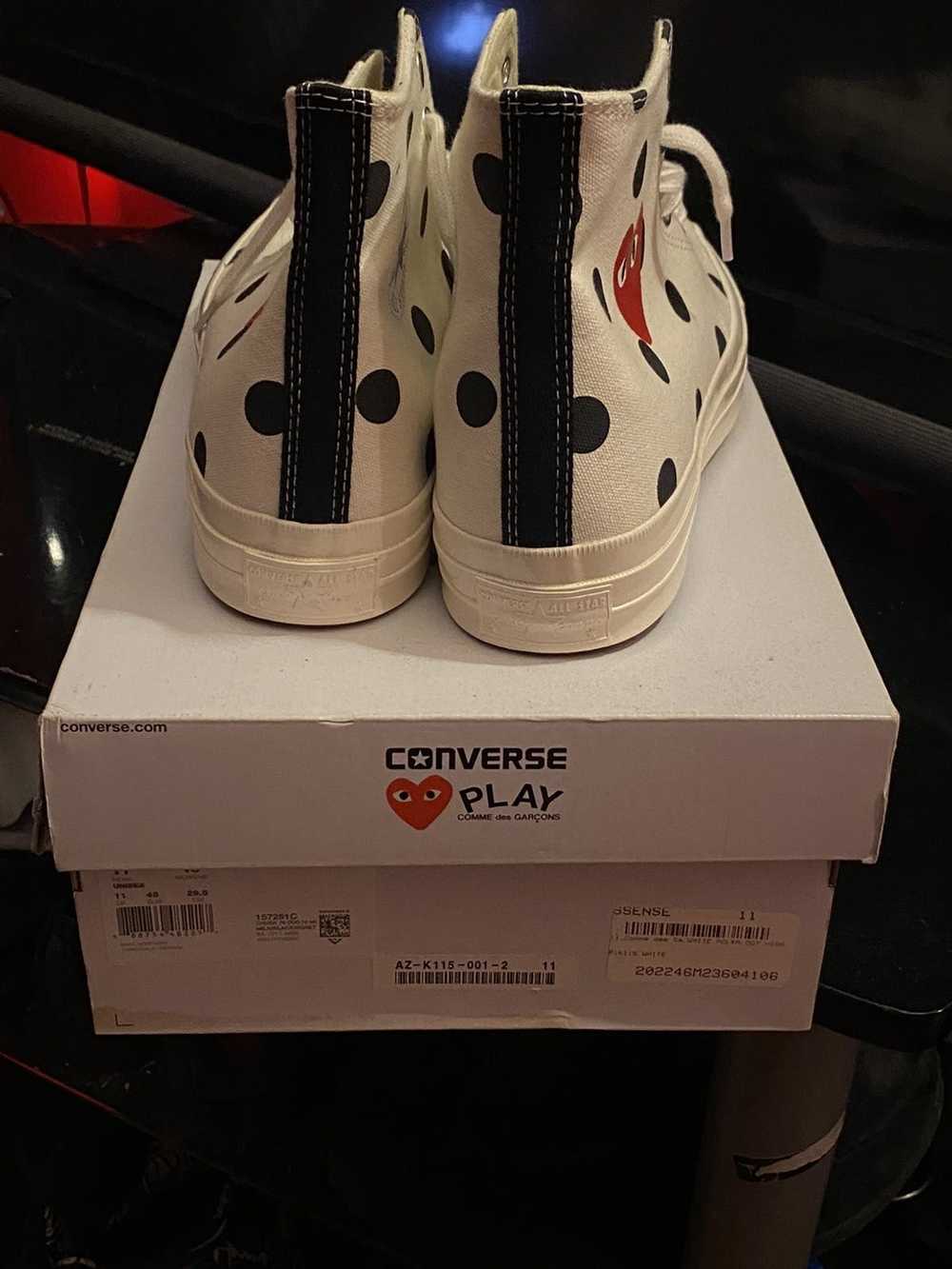 Comme des Garcons × Converse Comme des Garçon Whi… - image 6