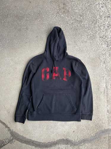 Gap × Streetwear GAP black Spellout hoodie - image 1