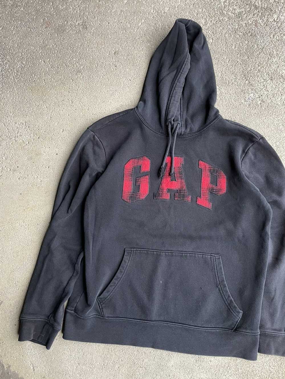 Gap × Streetwear GAP black Spellout hoodie - image 2