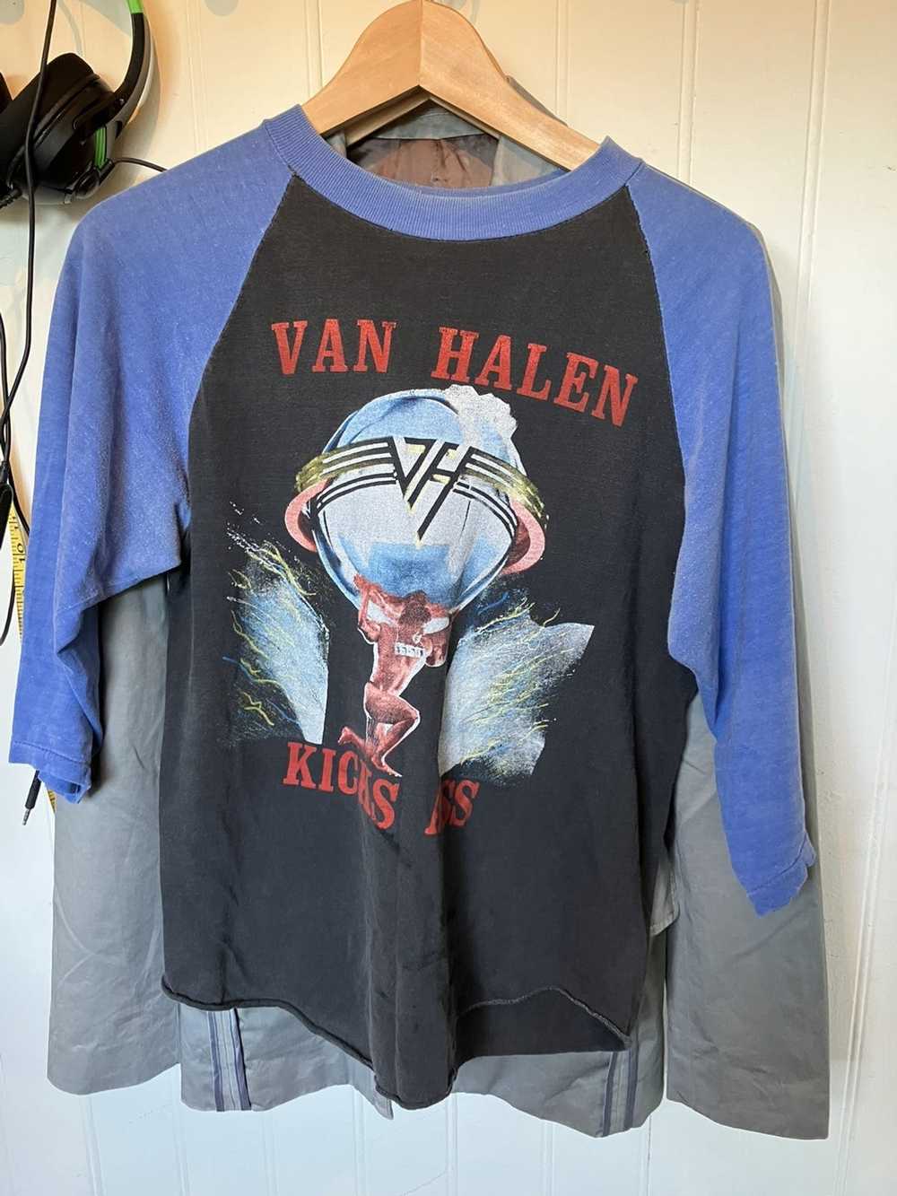 Vintage Vintage 1980s Van Halen raglan - image 2