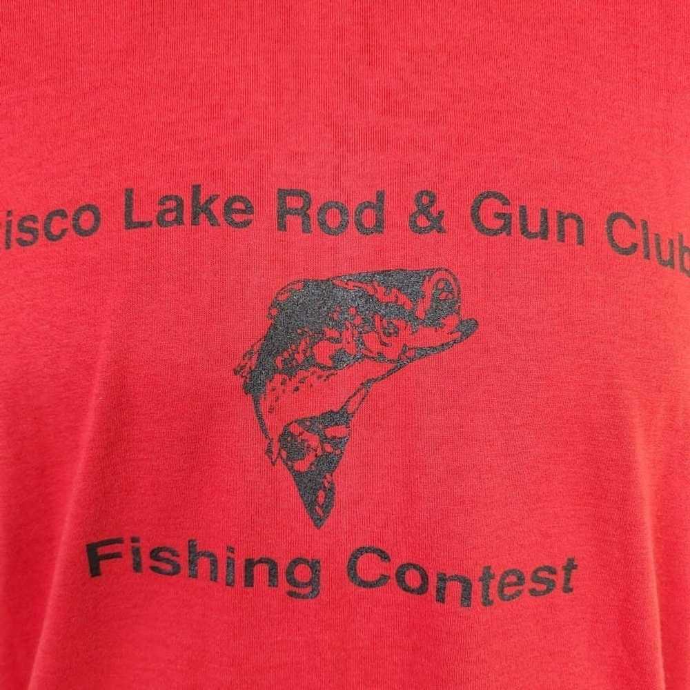 Vintage Otisco Lake Rod & Gun Club T Shirt Vintag… - image 3