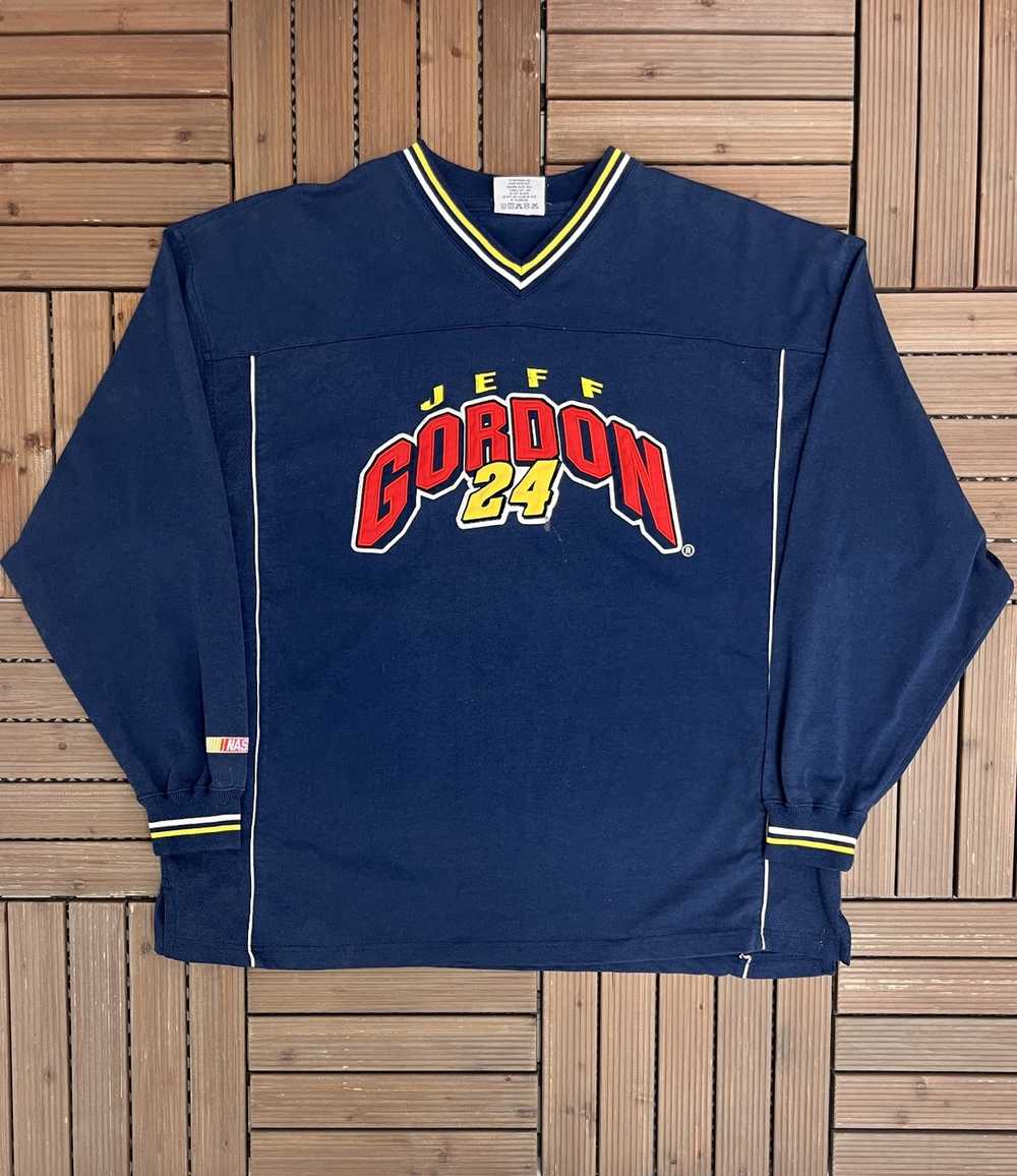 Vintage Jeff Gordon NASCAR Vintage Long Sleeve Sw… - image 1