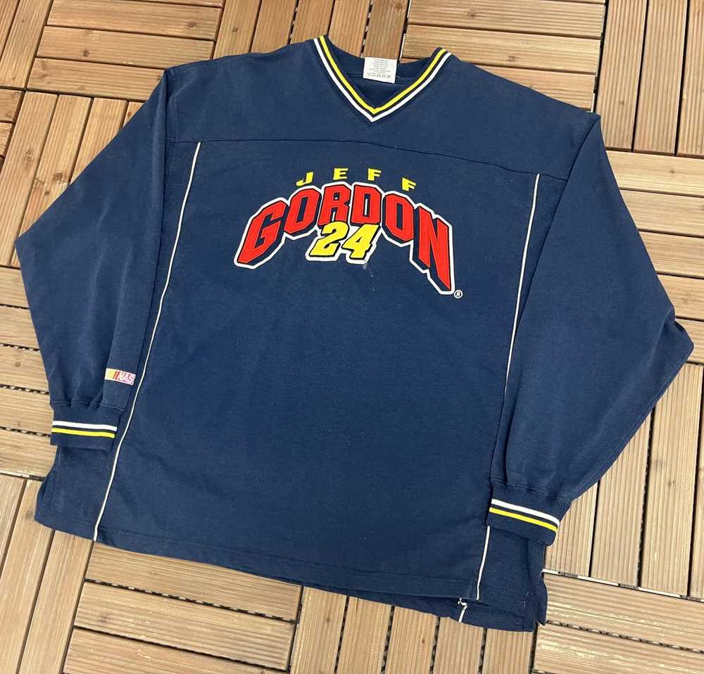 Vintage Jeff Gordon NASCAR Vintage Long Sleeve Sw… - image 3