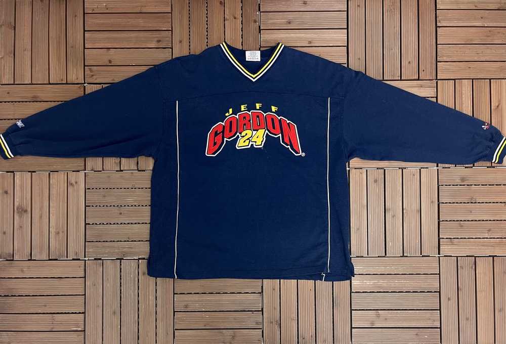 Vintage Jeff Gordon NASCAR Vintage Long Sleeve Sw… - image 5