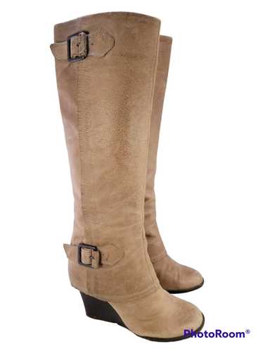 Vince Camuto WEDGES BUCKLES KNEE HIGH HALF HIDDEN