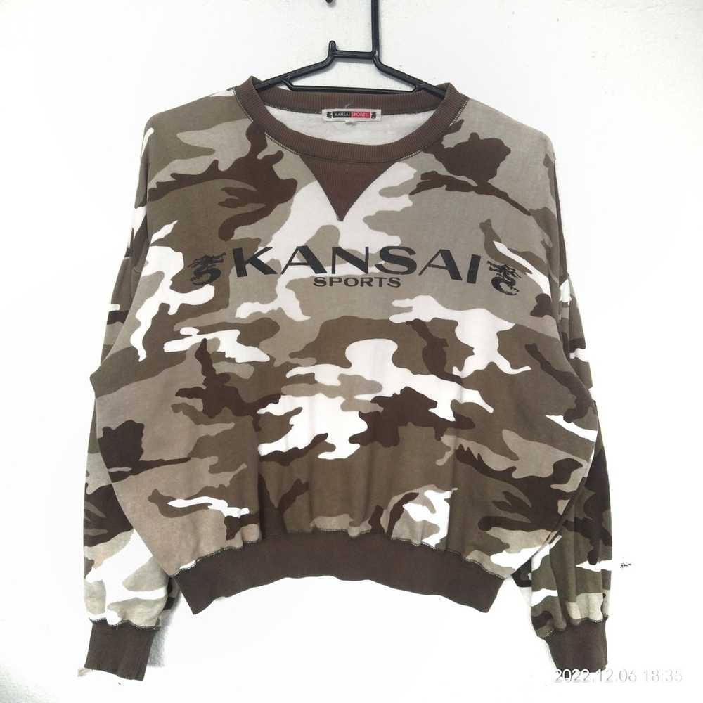 Kansai Yamamoto Japanese Brand Kansai Sports Camo… - image 1