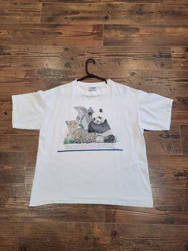 Animal Tee × Vintage VINTAGE NATURE TSHIRT - ANIMA