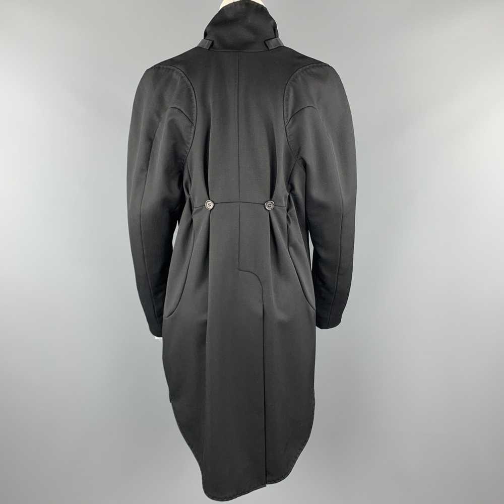 Undercover Black Wool Satin Shawl Collar Tuxedo C… - image 6