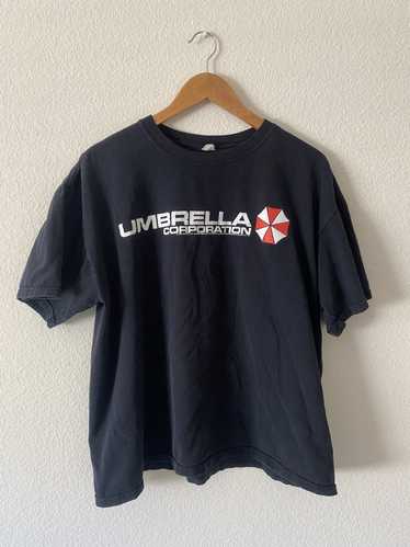 Vintage Resident Evil "Umbrella corp" logo tee