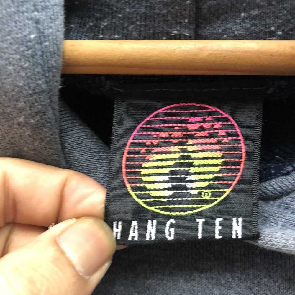Hang Ten Rare vintage hang ten hoodie big logo - image 7