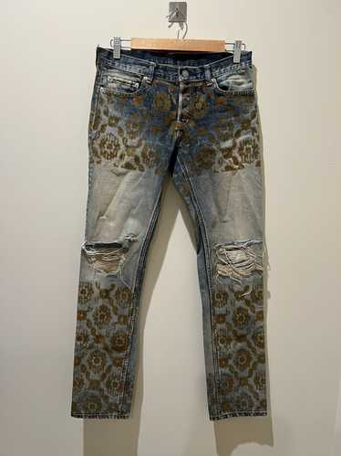 Undercover Undercover Printed Denim Jeans - image 1