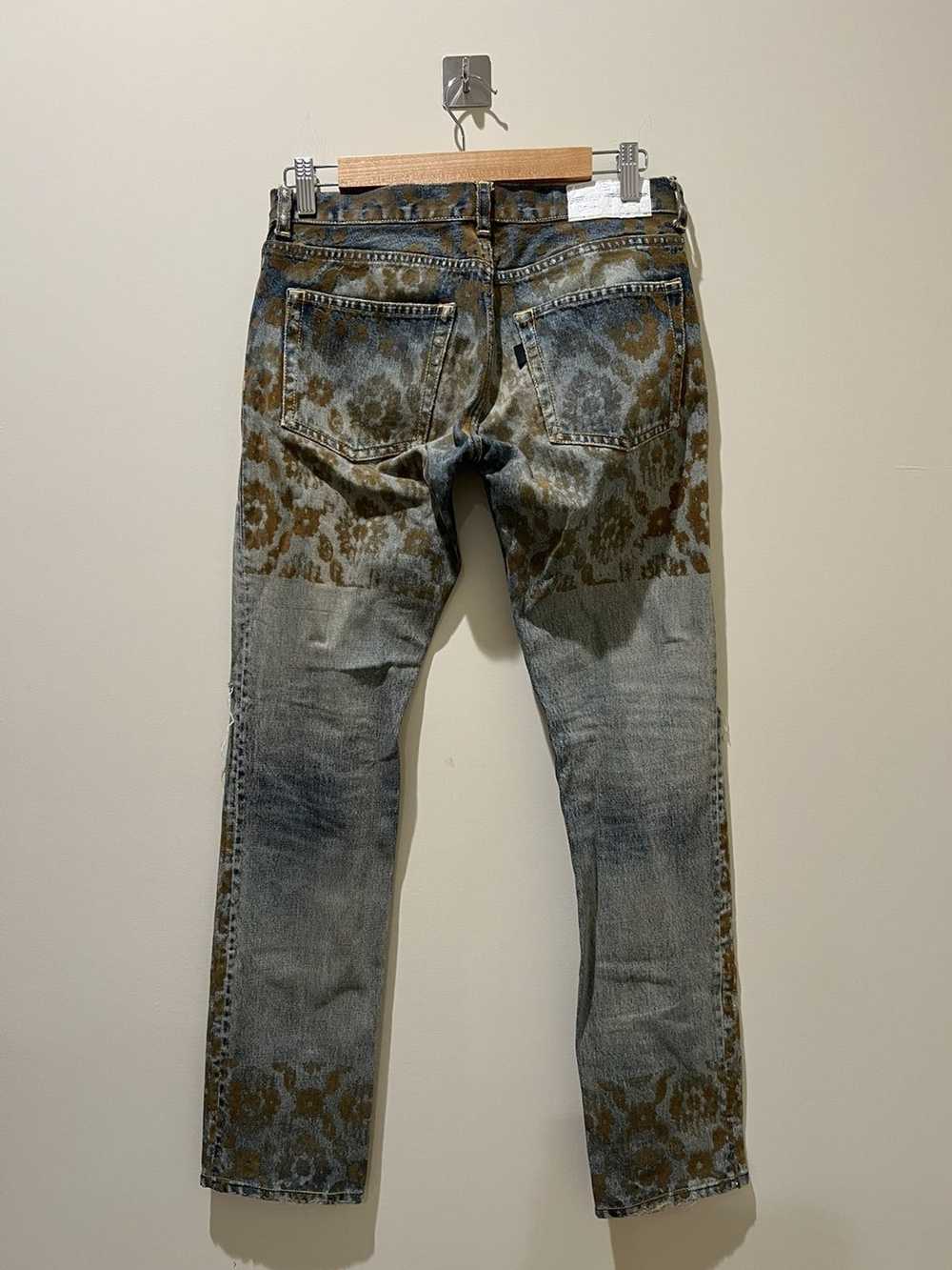 Undercover Undercover Printed Denim Jeans - image 2