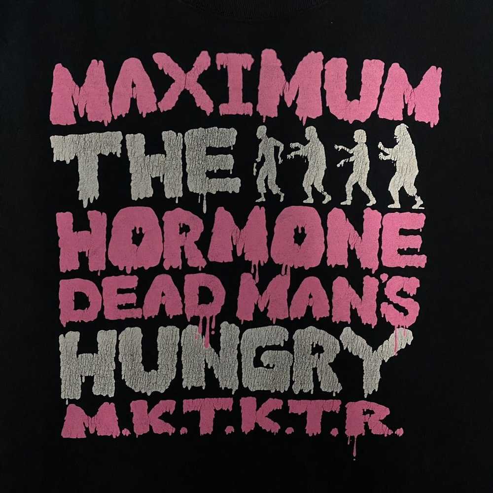 Band Tees × Japanese Brand Maximum The Hormone Ba… - image 3