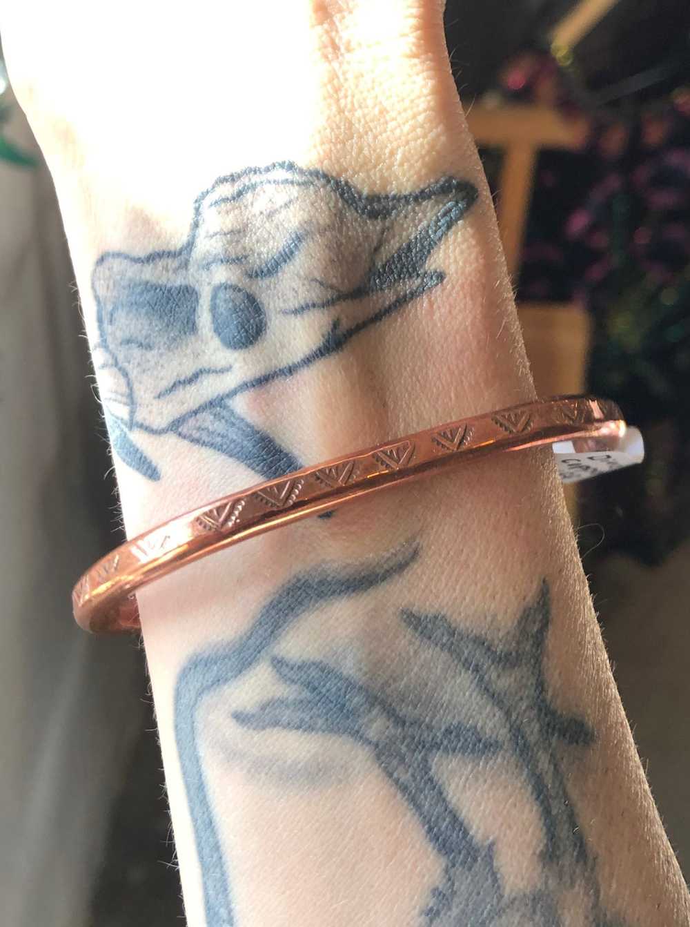 Dine Copper Cuff - image 1