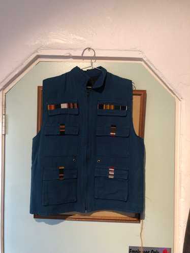 Guatemalan Textile Vest Multi-Pocket