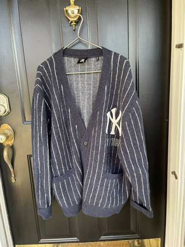 Kith × New York Yankees logo cardigan