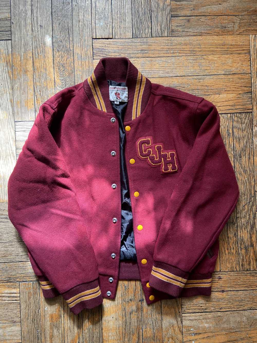 Vintage CJH Varsity Jacket - 1990s Vintage Varist… - image 1
