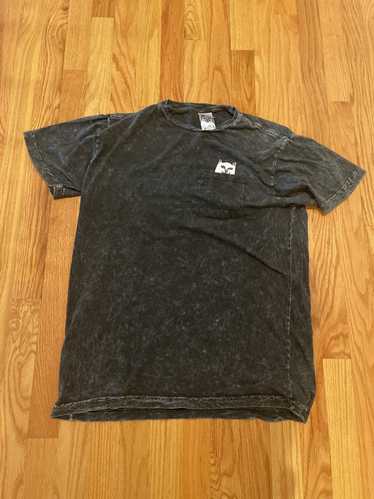 Rip N Dip RIPNDIP acid wash Black tee M