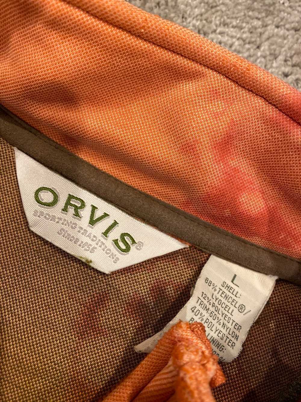 Orvis Orvis Orange Pullover - image 4