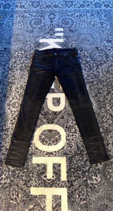 Amiri Wax Stack Denim