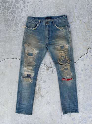 Undercover 04AW OG Red Yarn 68 Denim