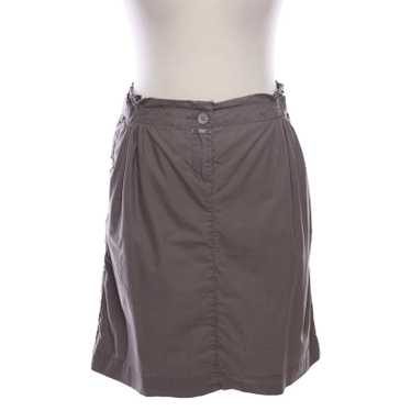 Closed Skirt Cotton in Grey