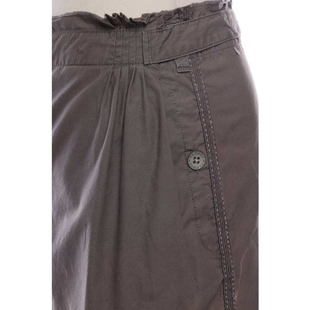 Closed Skirt Cotton in Grey - image 4