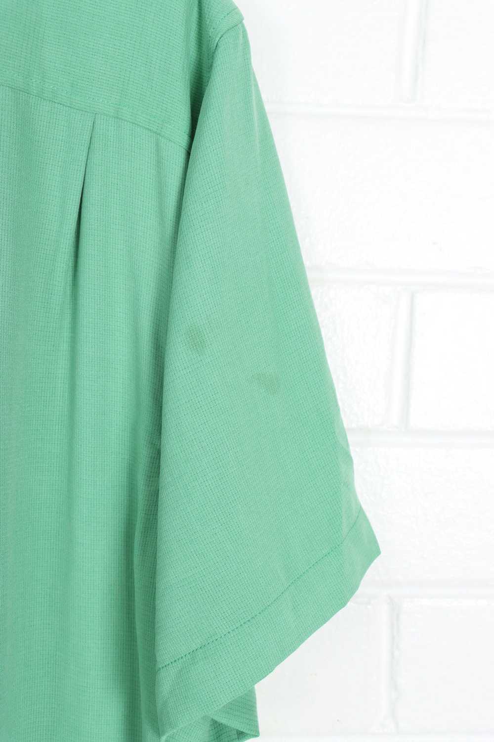 TOMMY BAHAMA Green Silk Short Sleeve Shirt (XL) - image 4
