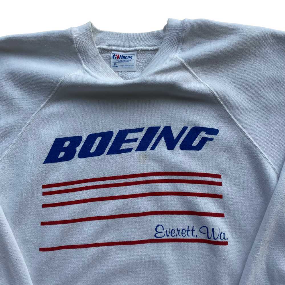 80s Boeing sweatshirt. M/L - image 4
